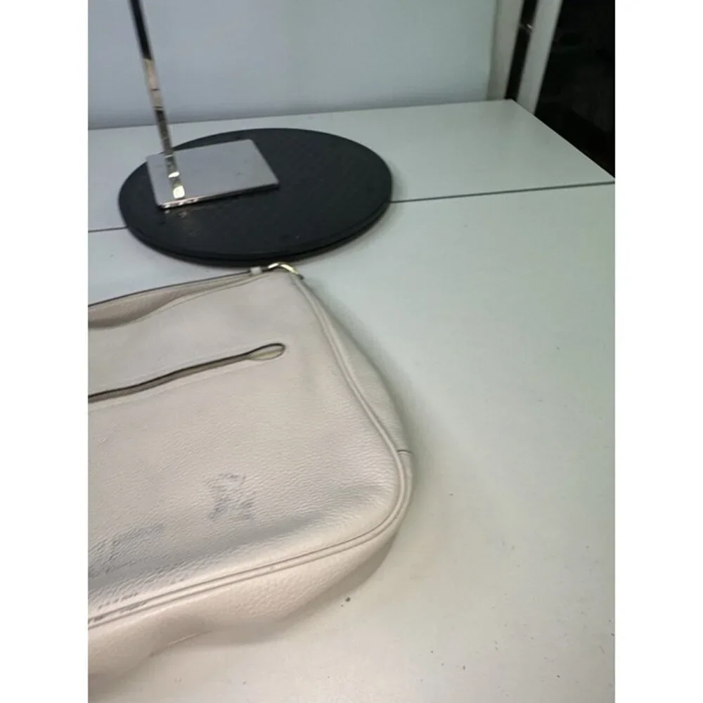 For Repair - Coach Ellie File Crossbody Purse Bag White - C1648 Pebbled LEATHER